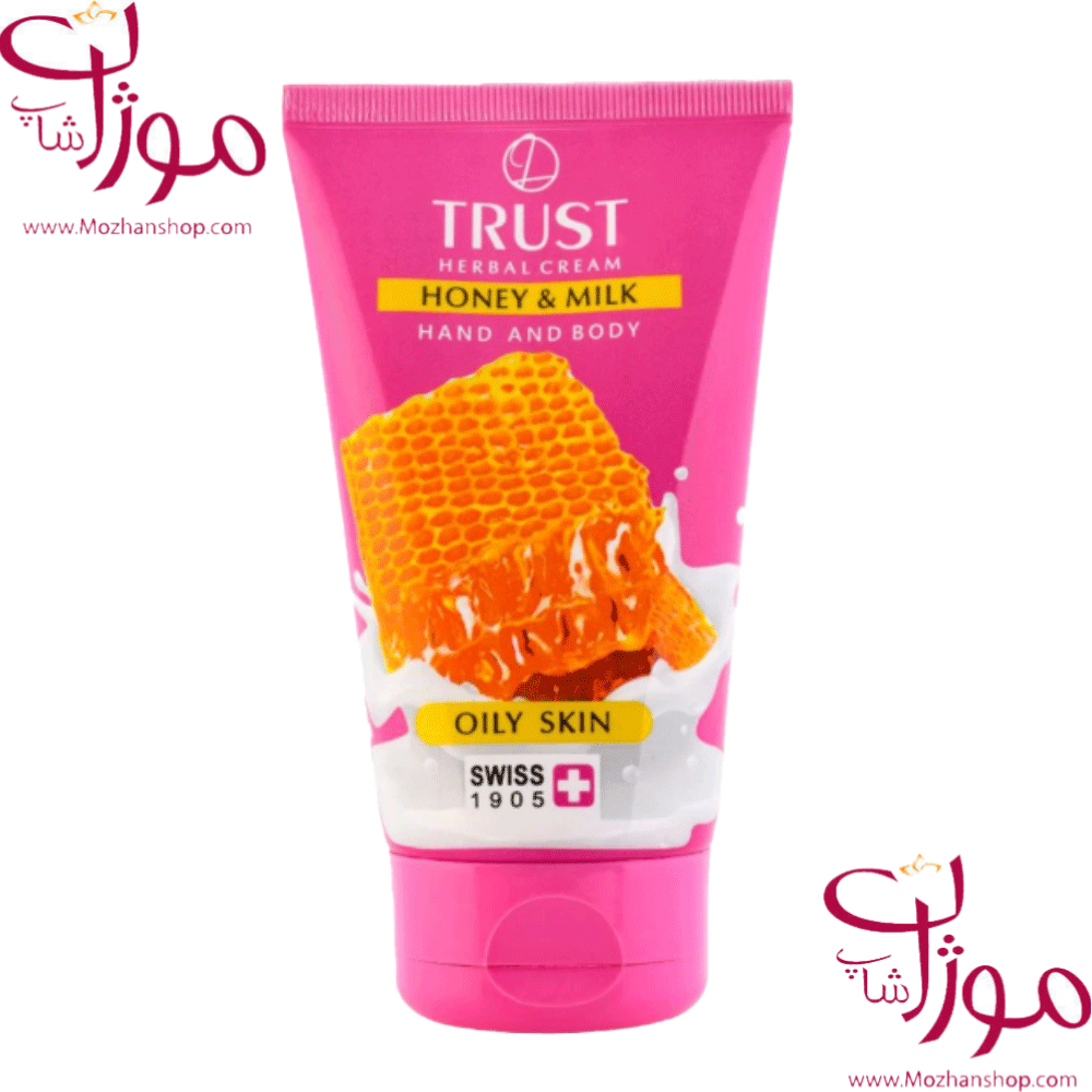 کرم دست و بدن پروتئین شیر و عسل تراست
