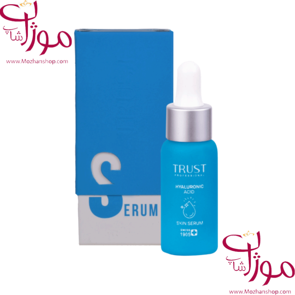 سرم آبرسان پوست هیالورونیک اسید تراست